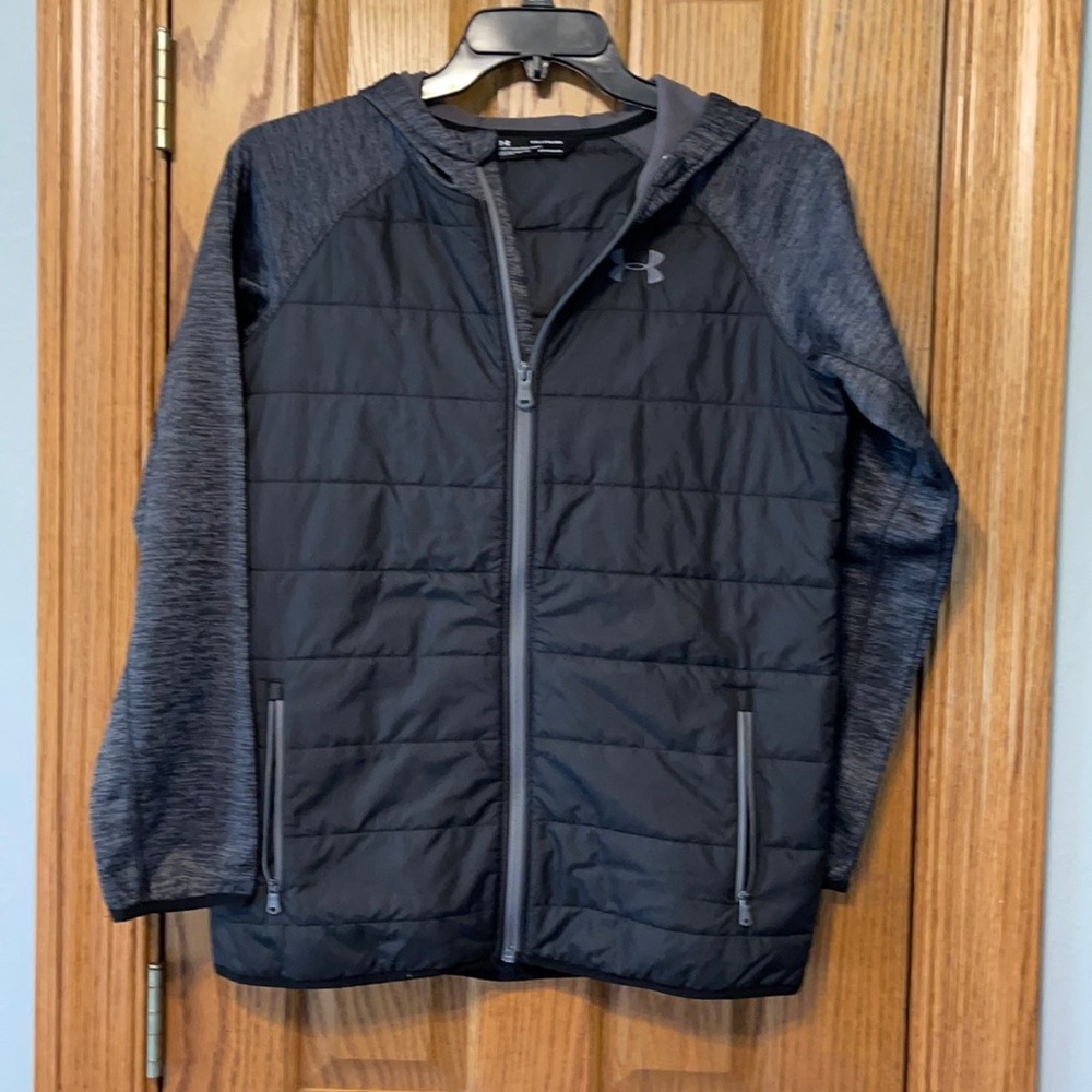 Under Armour boys black Jacket coat YXL